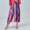 Capri Wide Leg MULTI/FUCSIA