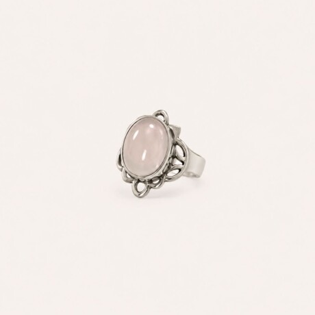 Anillo Cuarzo Rosa - Plata 925 Anillo Cuarzo Rosa - Plata 925