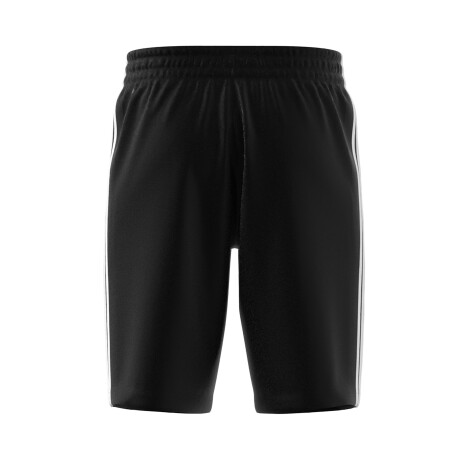 SHORT adidas ESSENTIALS SINGLE JERSEY 3-STRIPES BLACK/WHITE