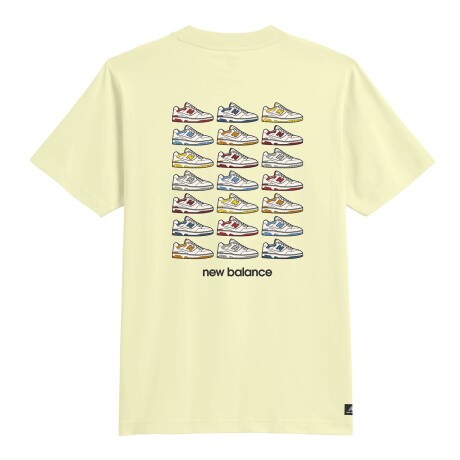Remera New Balance de hombre - MT31577DGL WHITE