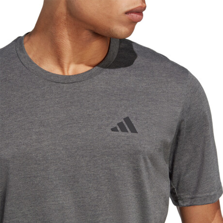 REMERA adidas TRAIN ESSENTIALS FEELREADY Silver Pebble / Black / Black