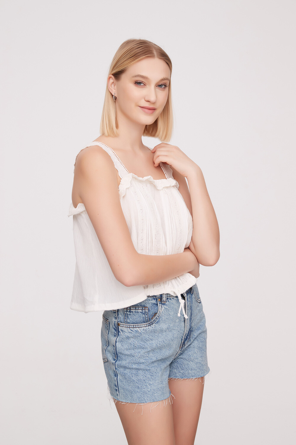 Musculosa Trevelin Marfil / Off White