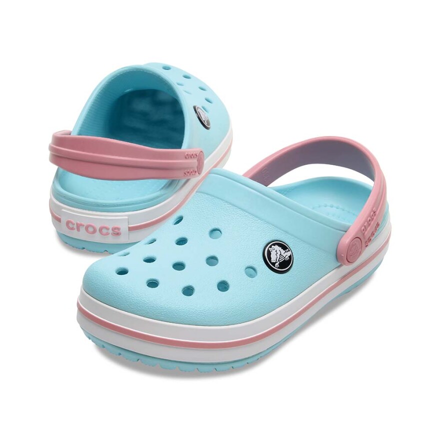 Crocband Clog T - Niños Ice Blue/white