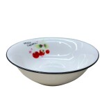 BOWL DE PORCELANA CON DISEÑO FRUTAL • 15cm BOWL DE PORCELANA CON DISEÑO FRUTAL • 15cm