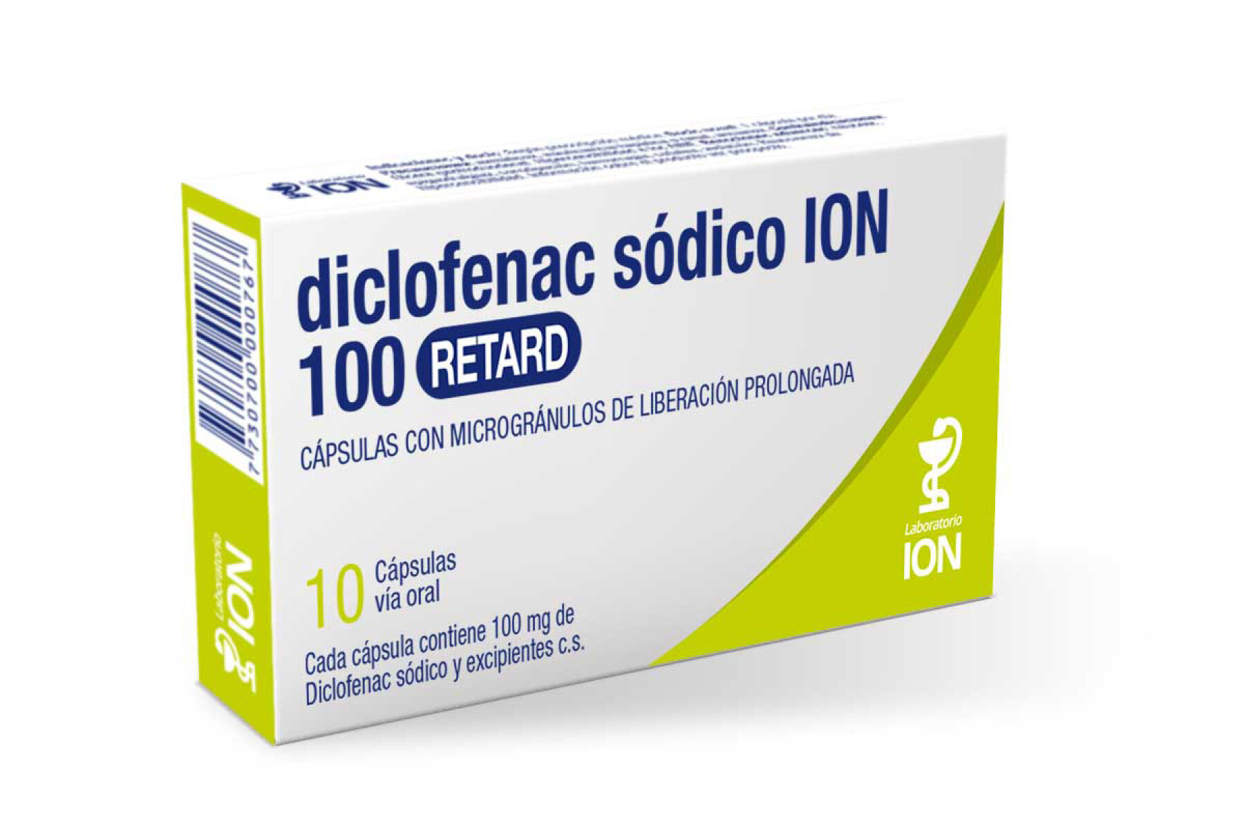 Diclofenac Retard ION 100mg 10 Comprimidos 