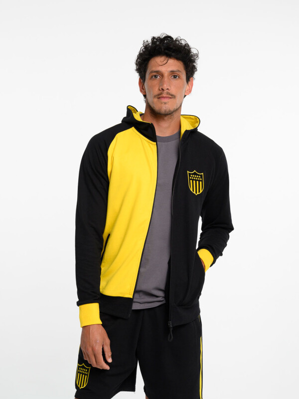 Campera Bicolor Peñarol Hombre 023