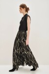 Pantalon Pierre Cebra Lurex Negro