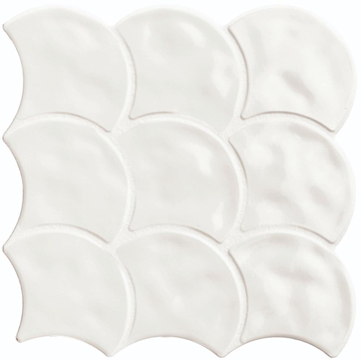 Porcelanato Scale Gloss White "a" 30.7x30.7 Cm 