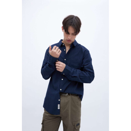 Camisa Salinger Marino