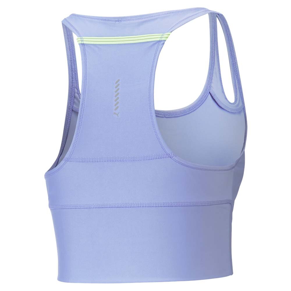 Run Ultraform Crop Tank W - Mujer Sky