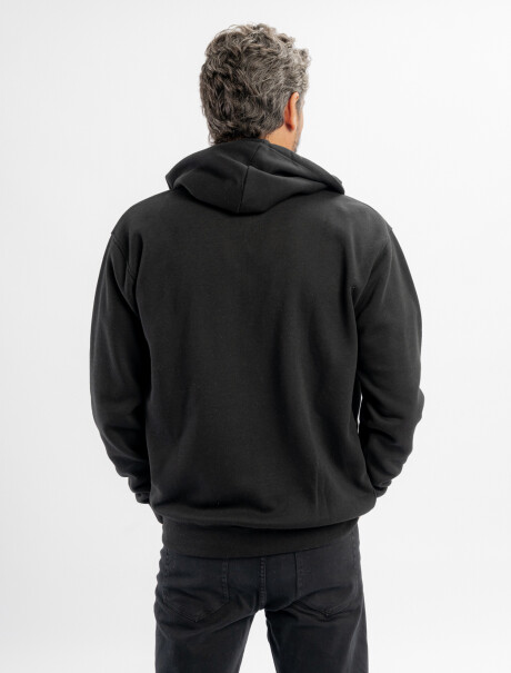 Campera felpa Enzo negro