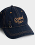 Caps Gorra Denim Bordada - Azul Gastado