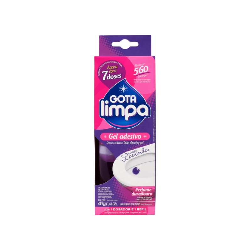 GEL SANITARIO GOTA LIMPIA LAVANDA Gel Sanitario Gota Limpia Lavanda