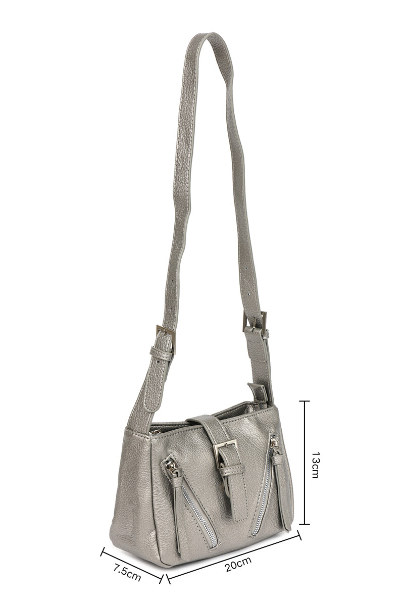 Cartera Tamarindo Plateado