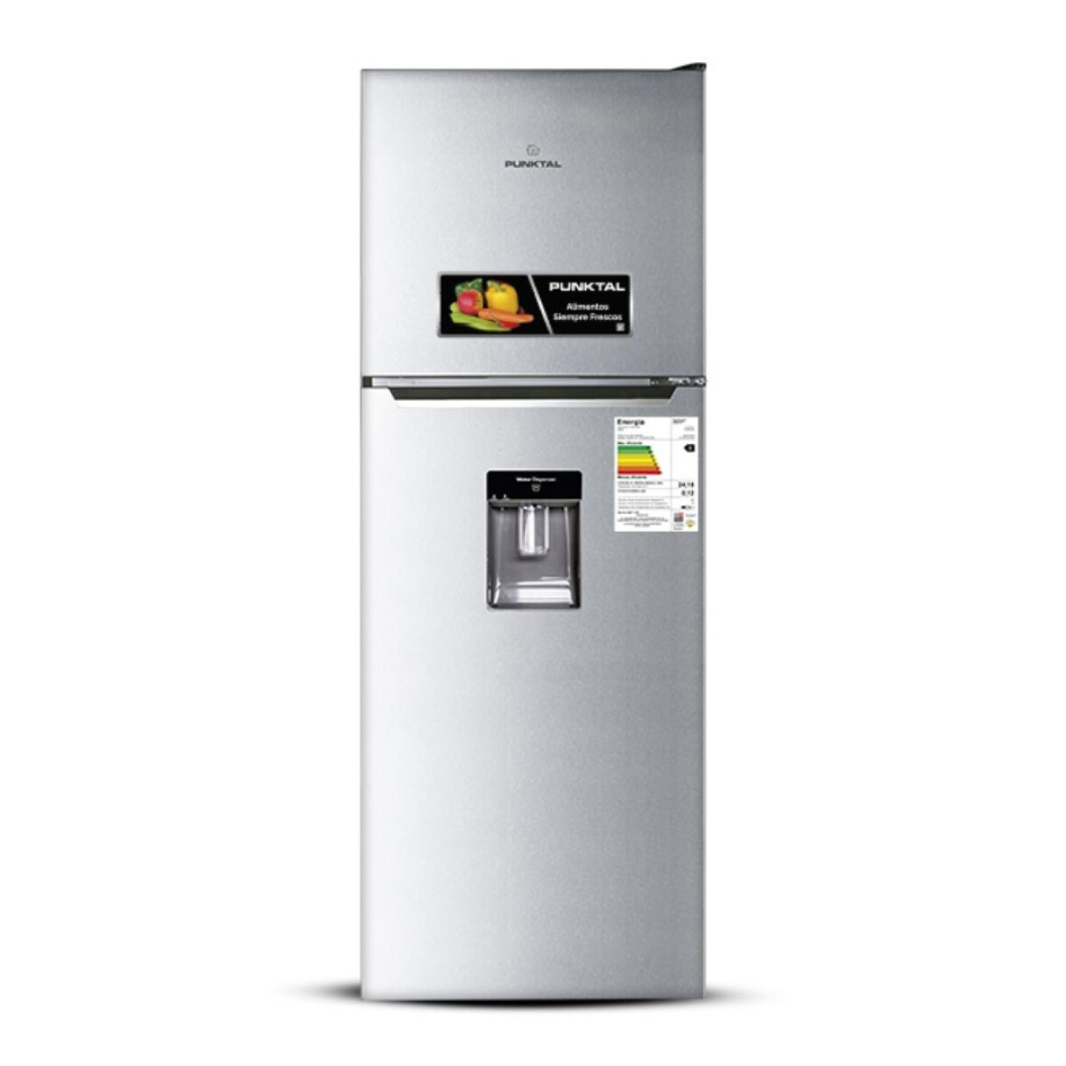 Refrigerador Punktal F/Seco 345 Lts C/Dispensador Heladera 