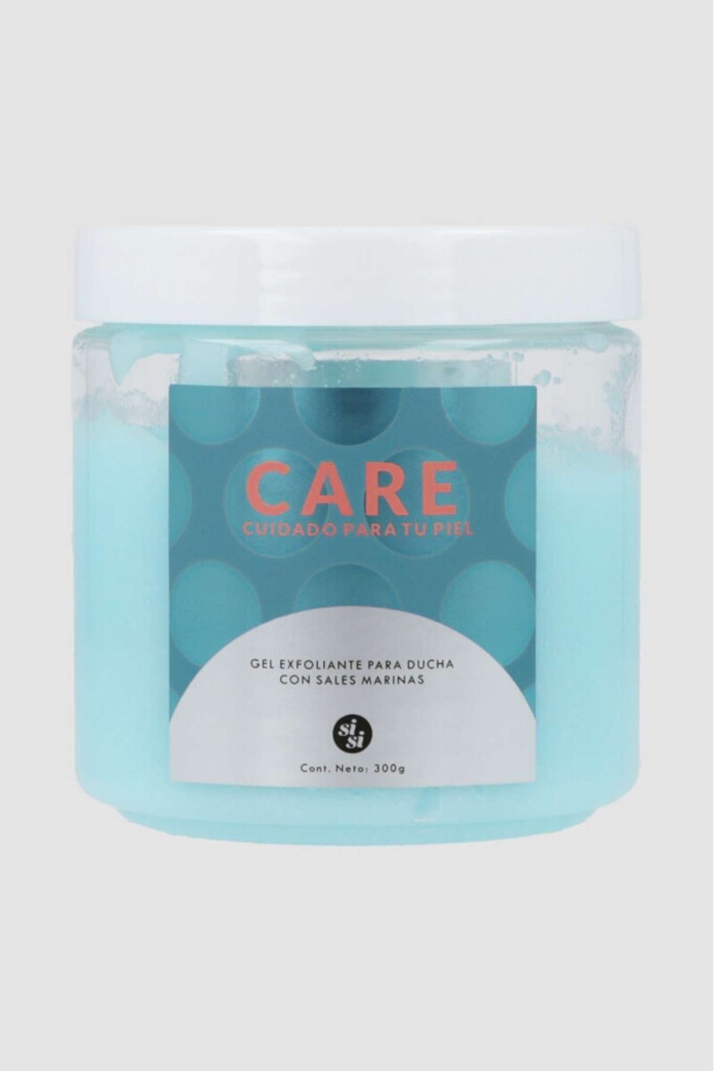 Gel exfoliante para ducha <br /> con sales marinas 300g - Care 