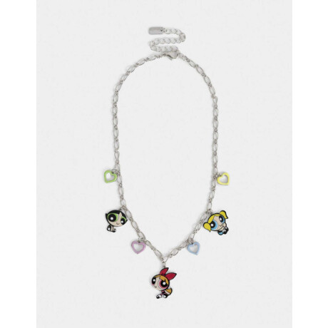 Collar Multicharm ''chicas Superpoderosas'' Combinacion Multicolor