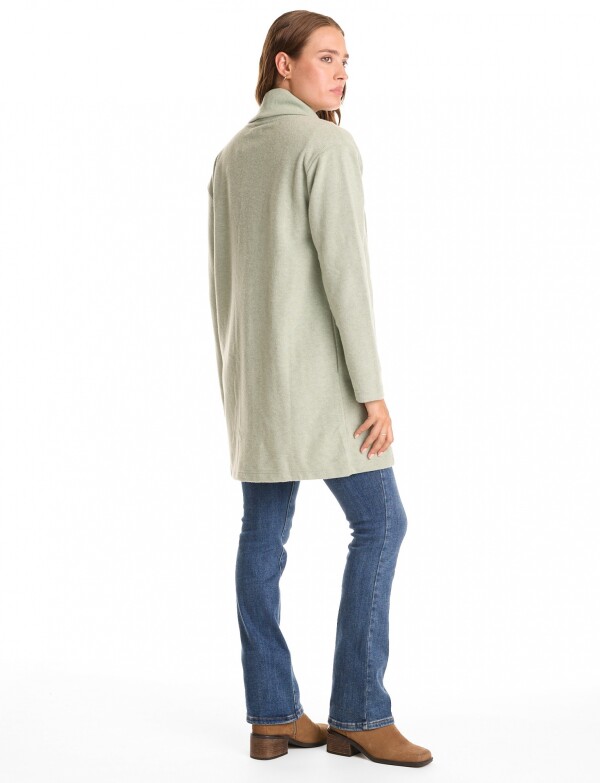 Cardigan Abierto Soft VERDE