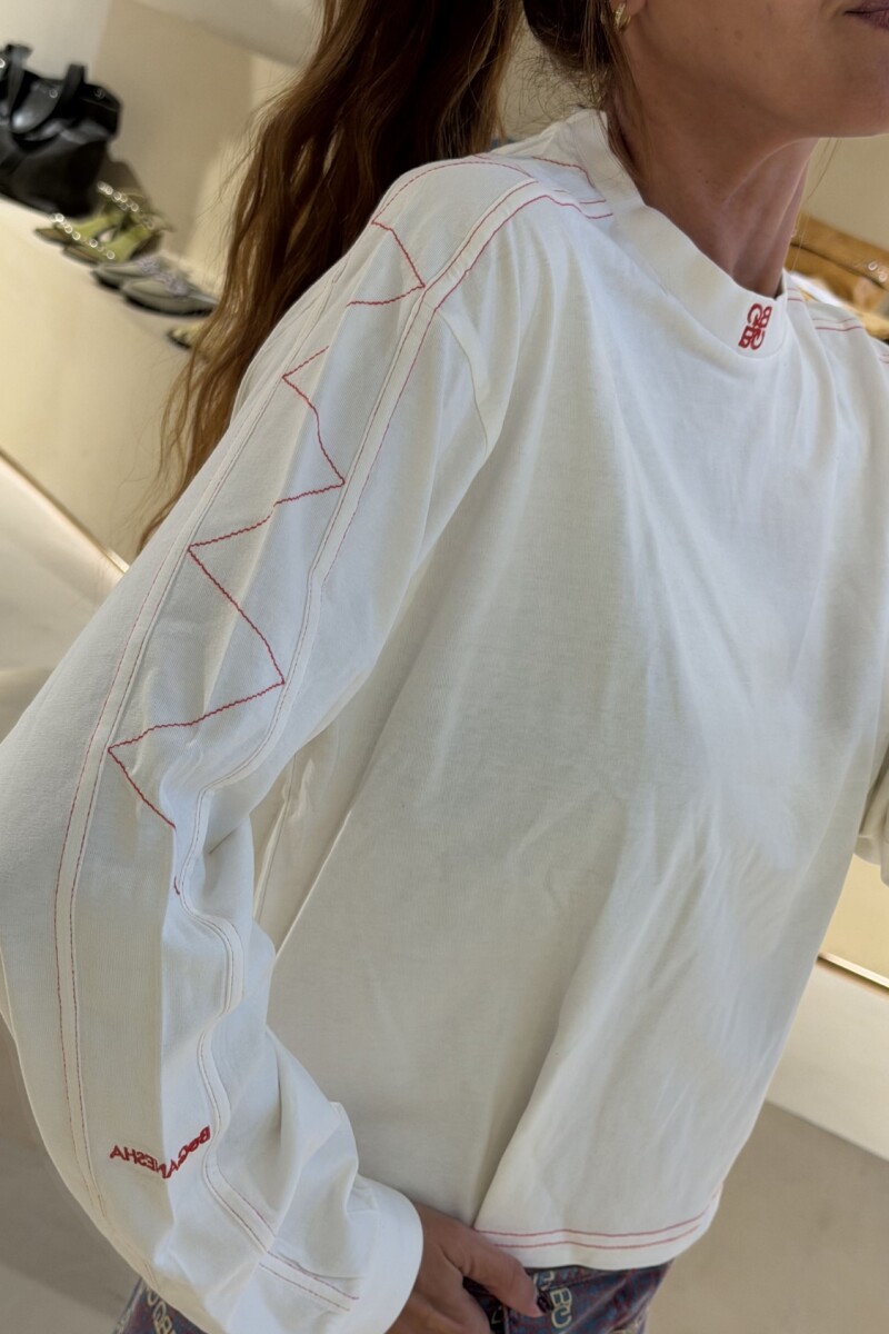 Remera NewPatch Blanco