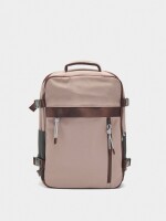 Mochila De Cabina De Nylon rosa