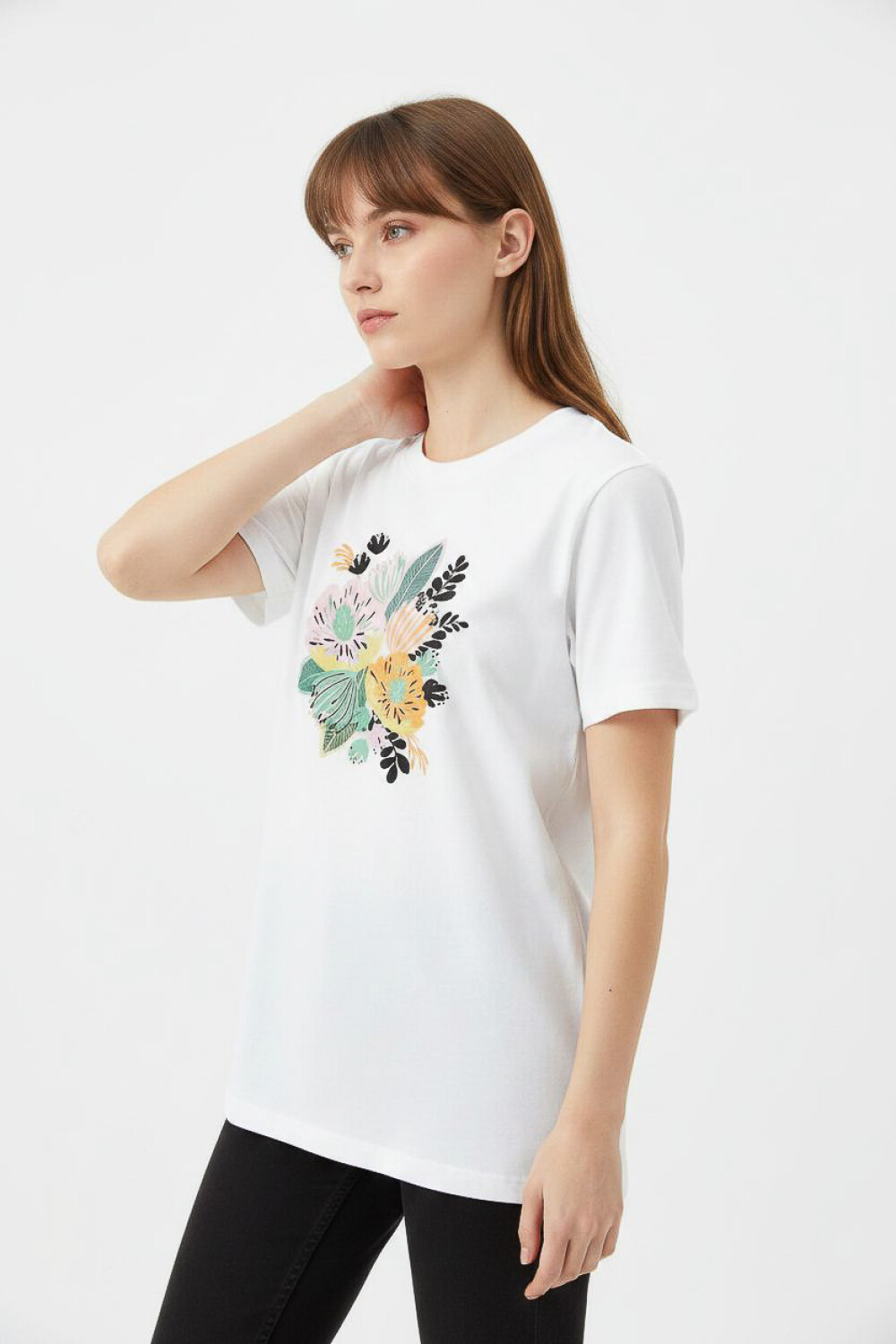 Remera Violeta Estampado 1