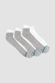 Pack x3 medias cortas con diseño deportivo Variante 39