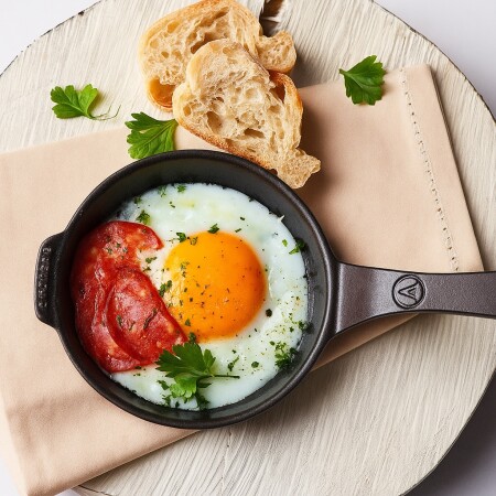 SARTEN VICTORIA HIERRO FUNDIDO 12 CM NEGRO