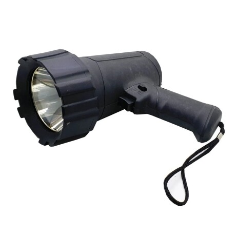 Foco de mano recargable 10w 130 lumenes Negro
