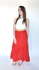 Falda Talion Rojo
