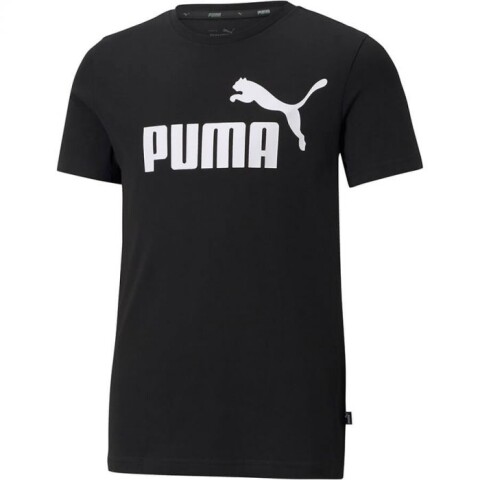 Remera Puma Moda Niño Ess Logo Tee B Negro Color Único
