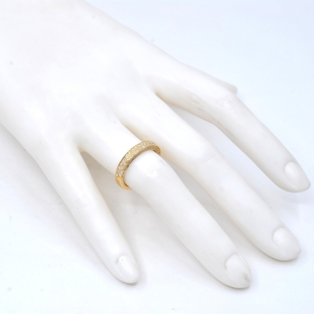 Anillo en oro 18k , brillantes Anillo en oro 18k , brillantes