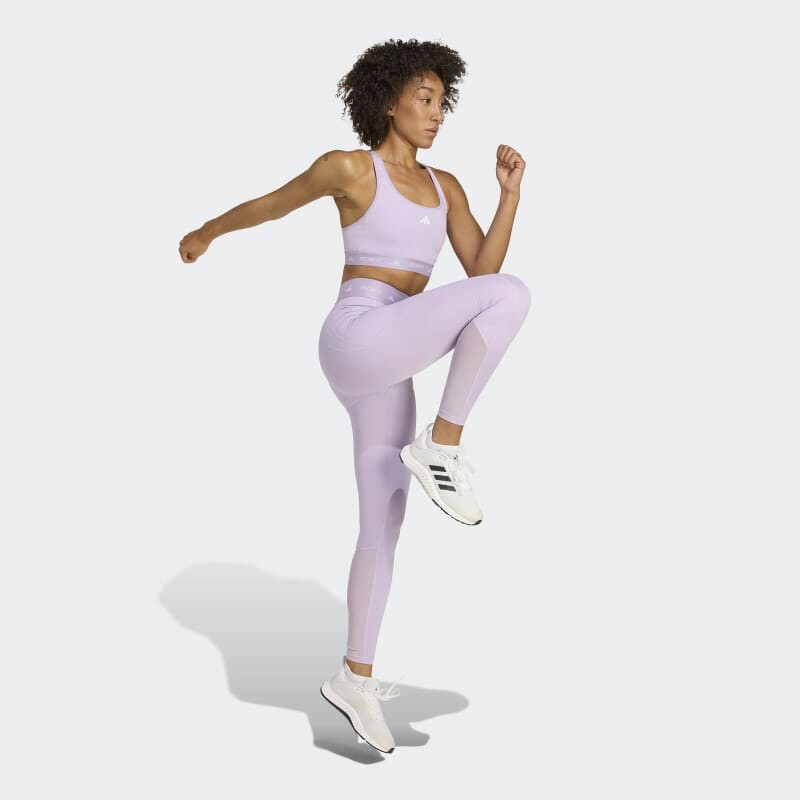 Top Adidas TechFit Violeta