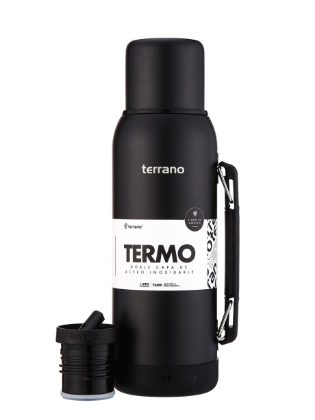 Termo Premium 1lt. Con base de Silicona Negro Opaco