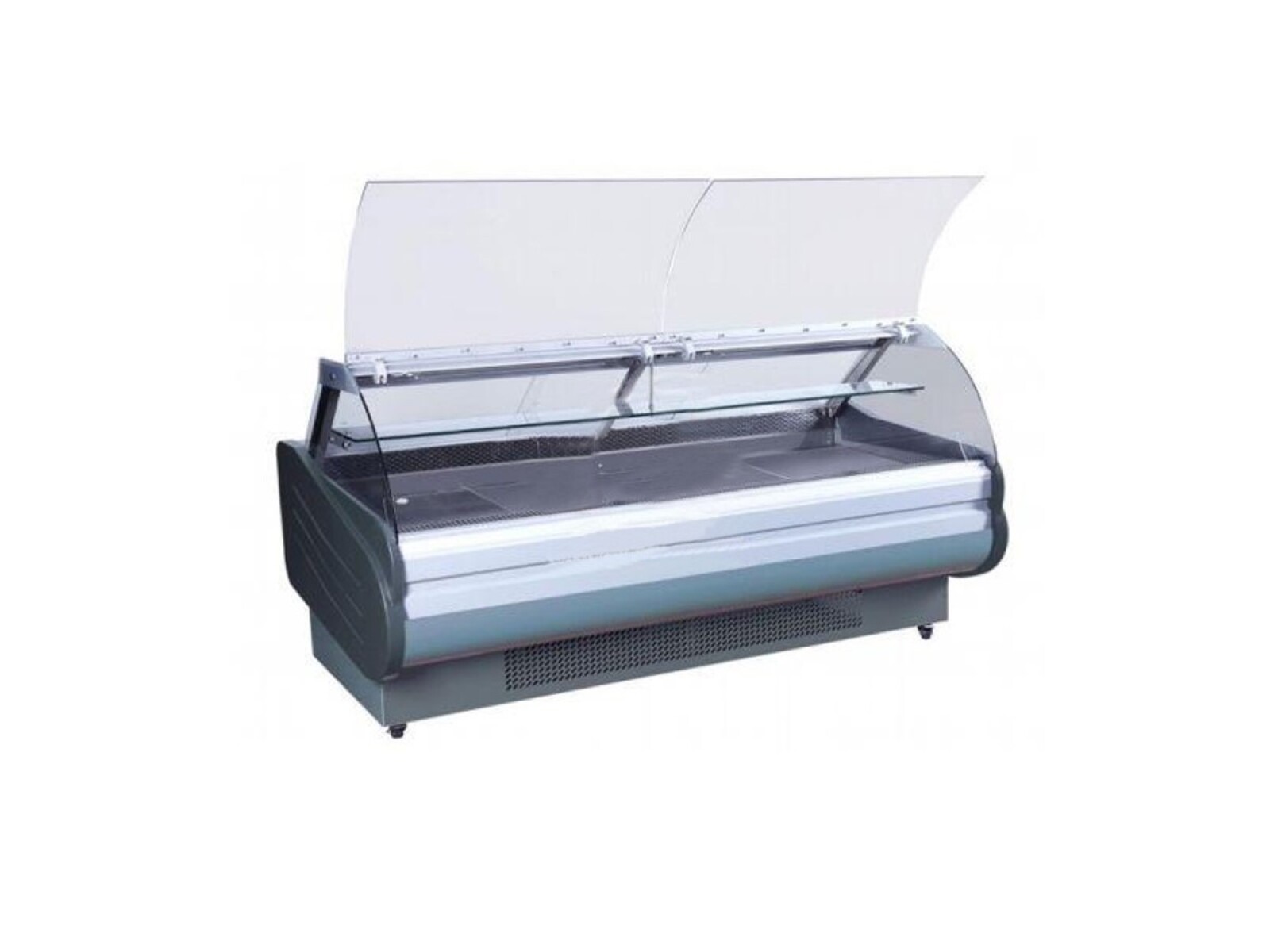 Vitrina Refrigerada Vidrio Curvo 2 mts Kuma 