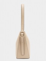 Bolso De Hombro Liso crudo