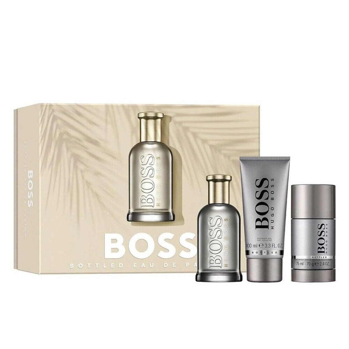 Set Boss Bottled Edp 100ml+Deo75ml+Sg100 