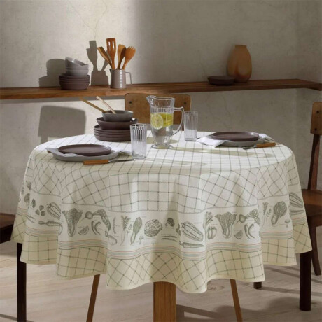 Mantel Redondo Renova Dohler 180 cm Charlotte