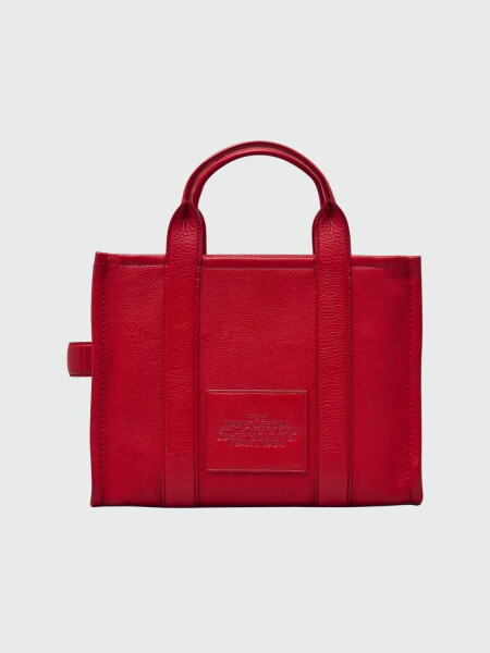 MARC JACOBS - THE LEATHER MEDIUM TOTE BAG Rojo