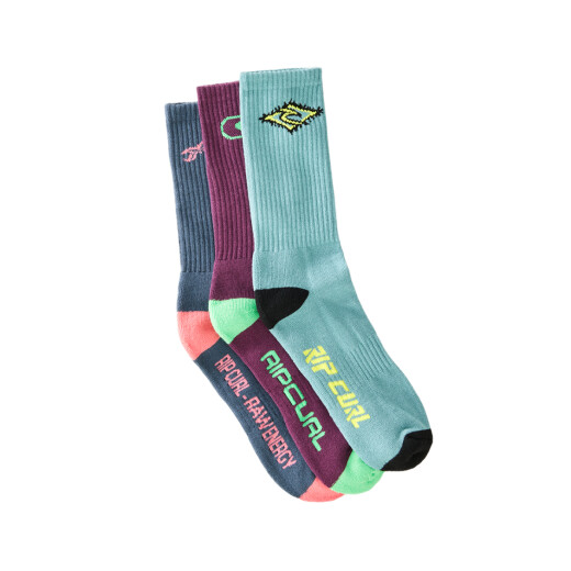 Medias Rip Curl Retro Crew 3 - Pack Medias Rip Curl Retro Crew 3 - Pack