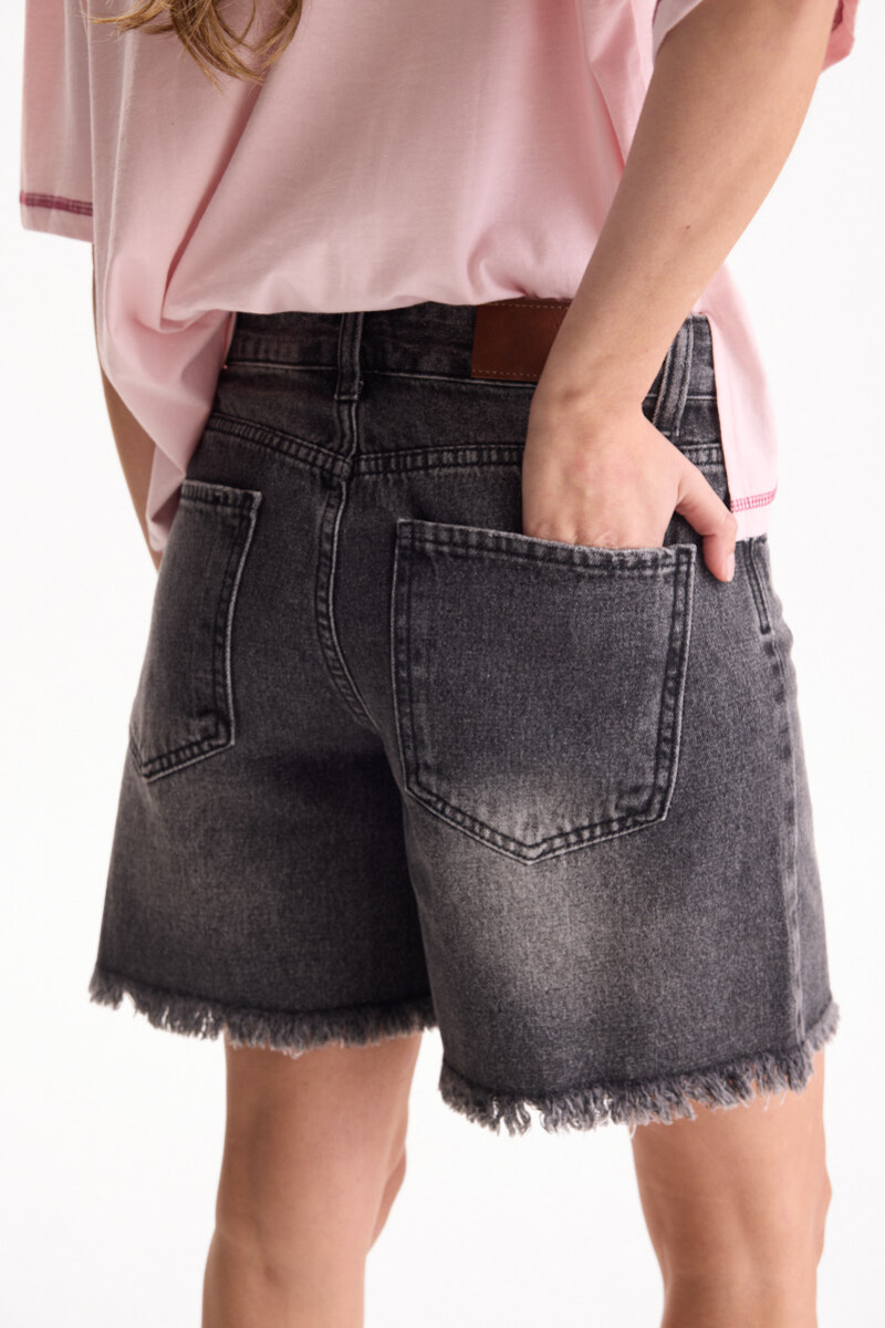 Short Indigo Negro