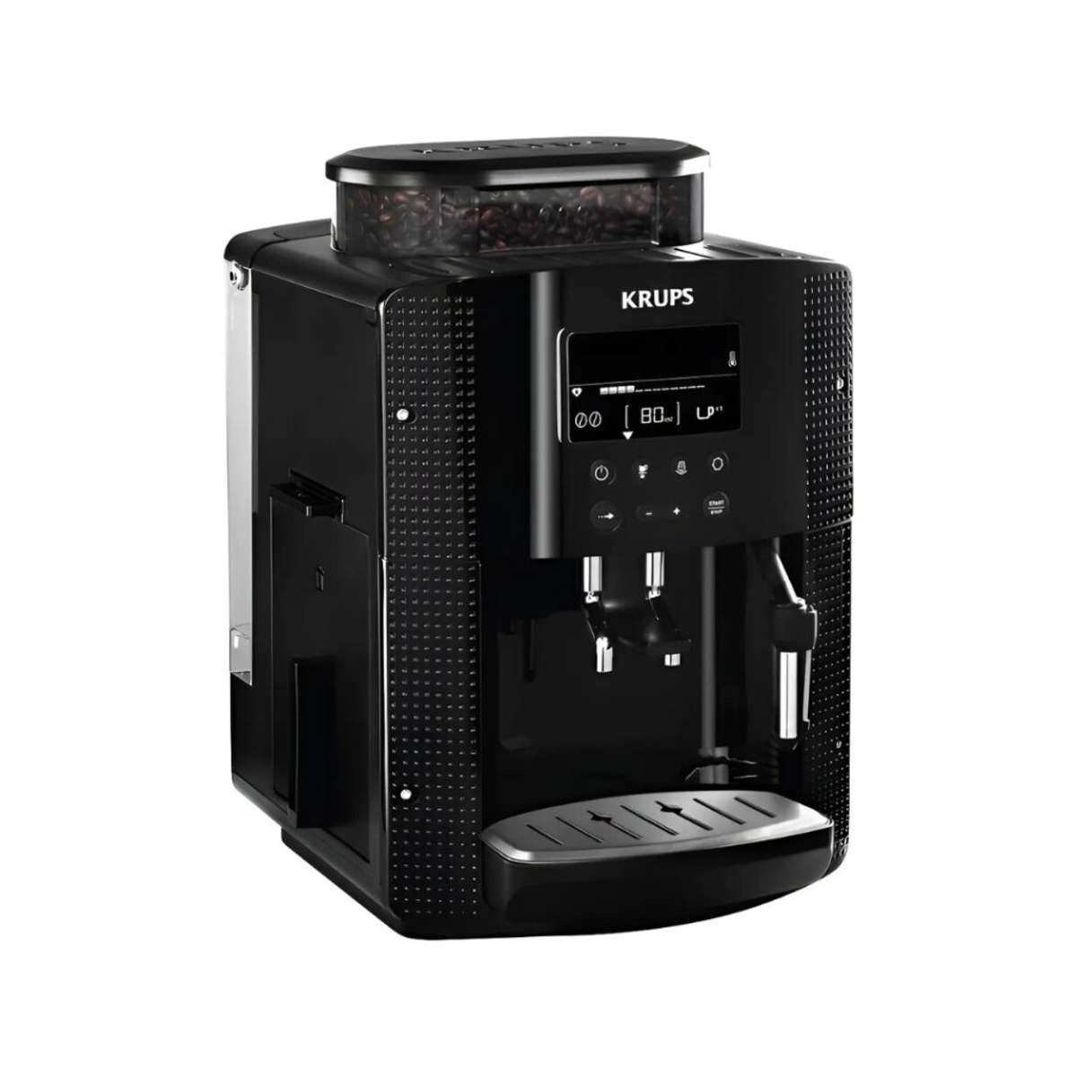 Cafetera Superautomática Krups Essential Digital Con Espumador - Negro 