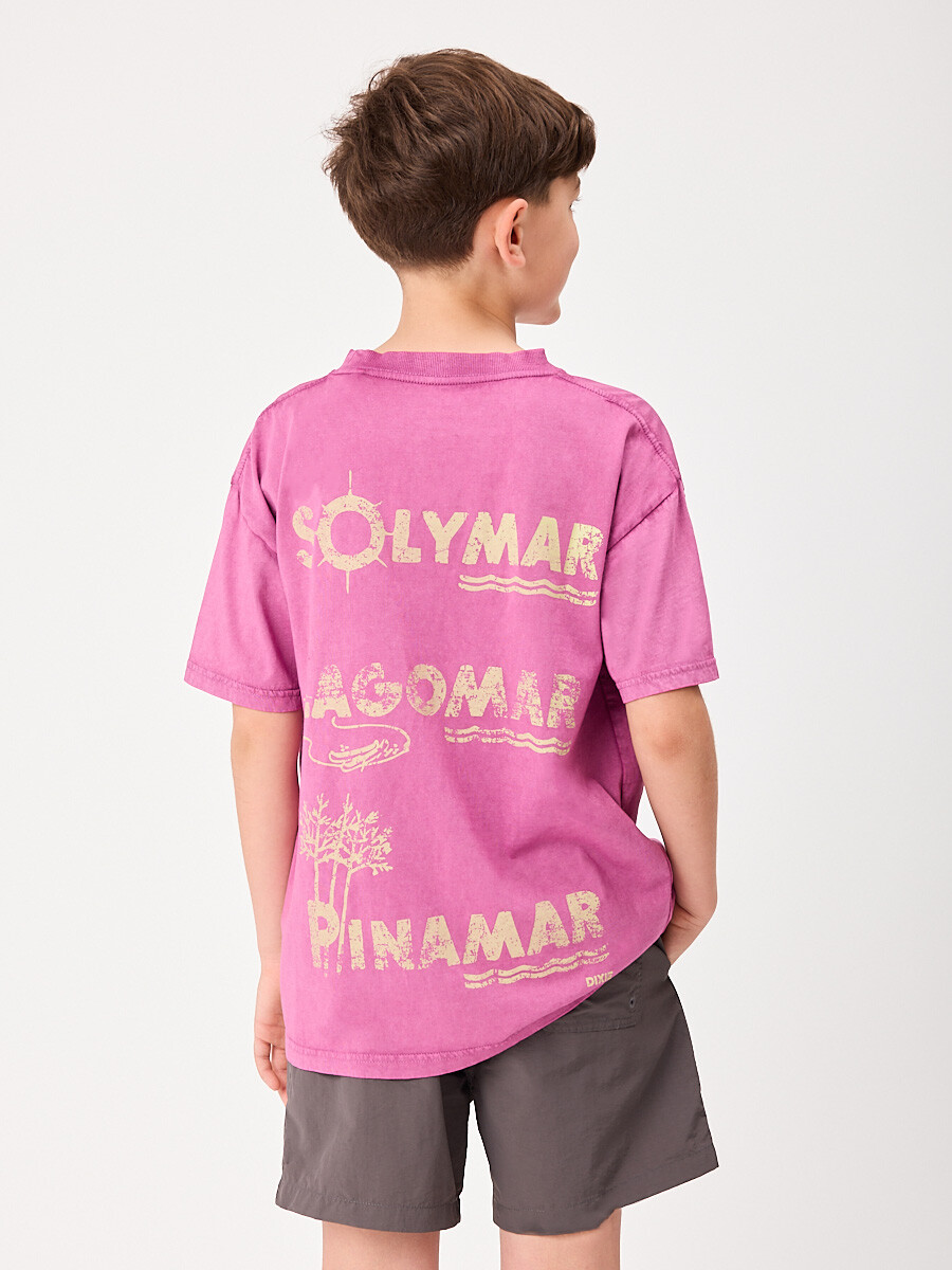T-SHIRT M/C COSTA DULCE TEEN DIXIE Malva
