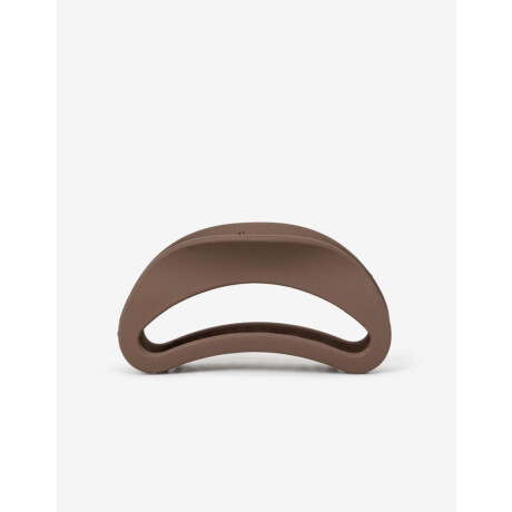 Broche Acrílico Calado Marron Chocolate