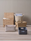 Cesta KEN A23xL33xA18cm beis con asas Cesta KEN A23xL33xA18cm beis con asas