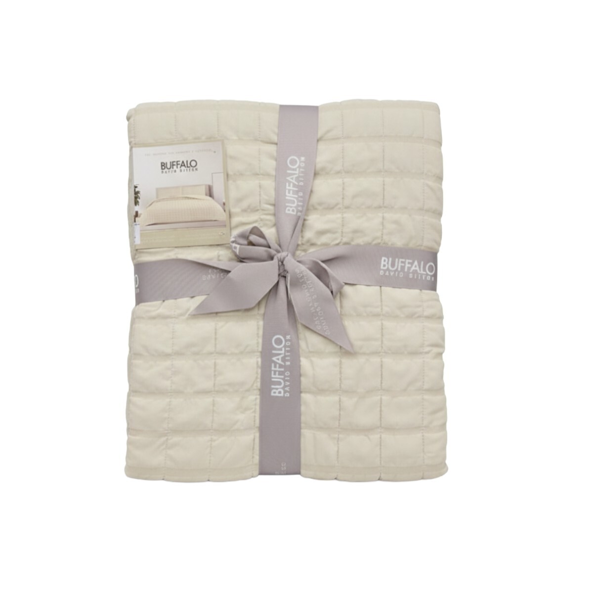 JGO CUBRE CAMA BEIGE QUEEN 3PZAS 