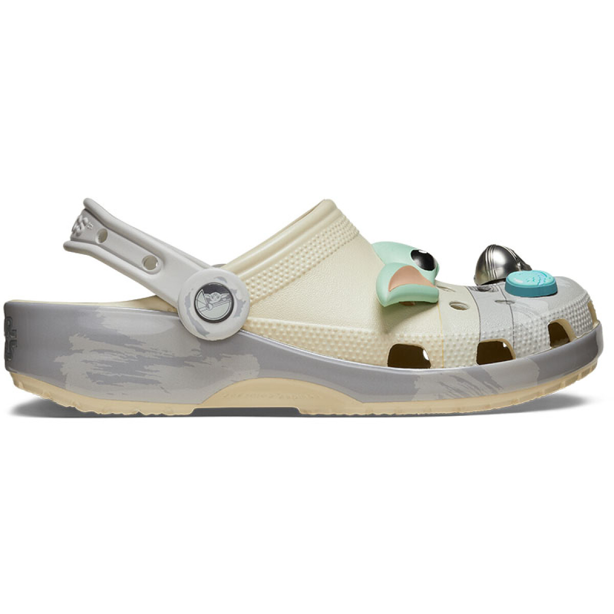 Crocs Classic Grogu Clog - Beige 