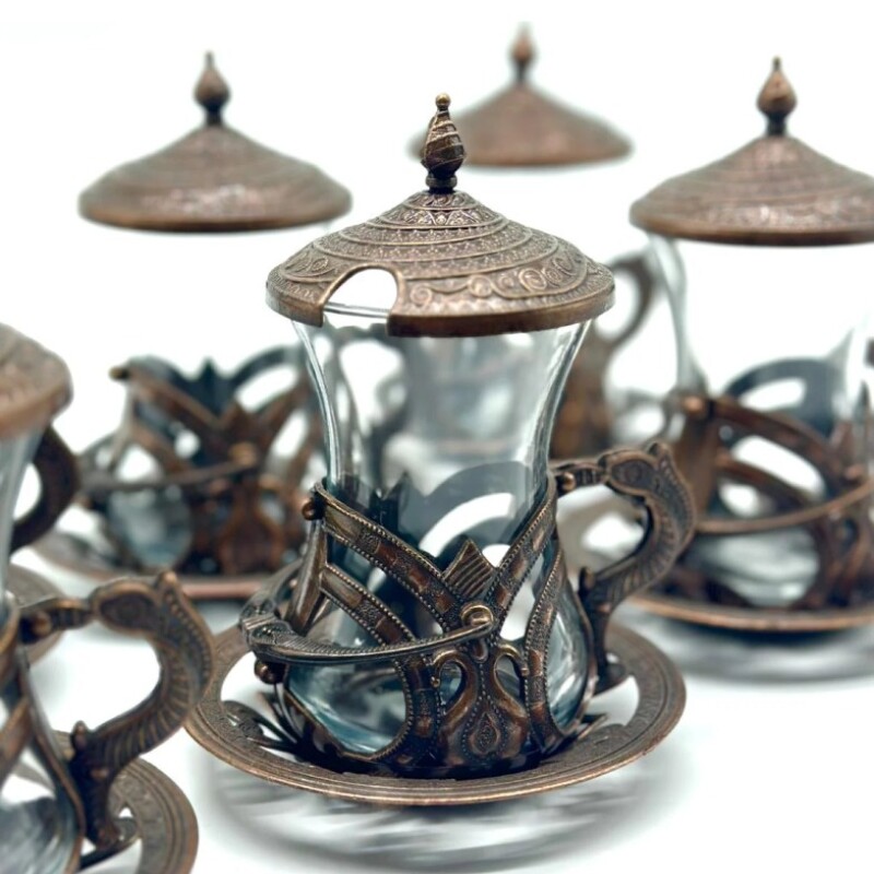 Juego de metal x6 Juego de metal cobre x6