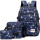 Set x3 Mochila Escuela Juvenil 18'' Expert Azul-Gris