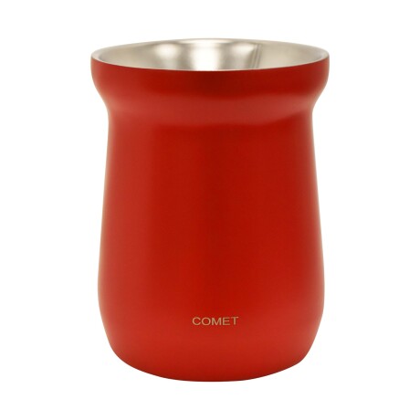 Mate Chico con Doble Pared en Acero Inoxidable 160Ml Comet Rojo
