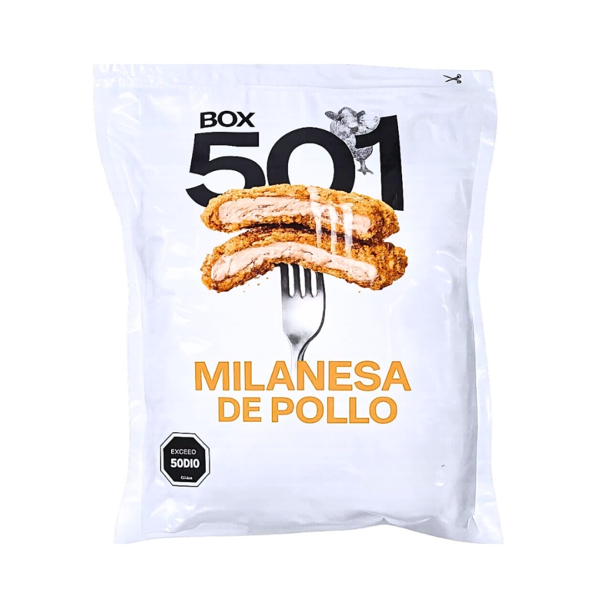 Milanesas de Pollo BOX - el kg (bolsa 1 kg aprox) 